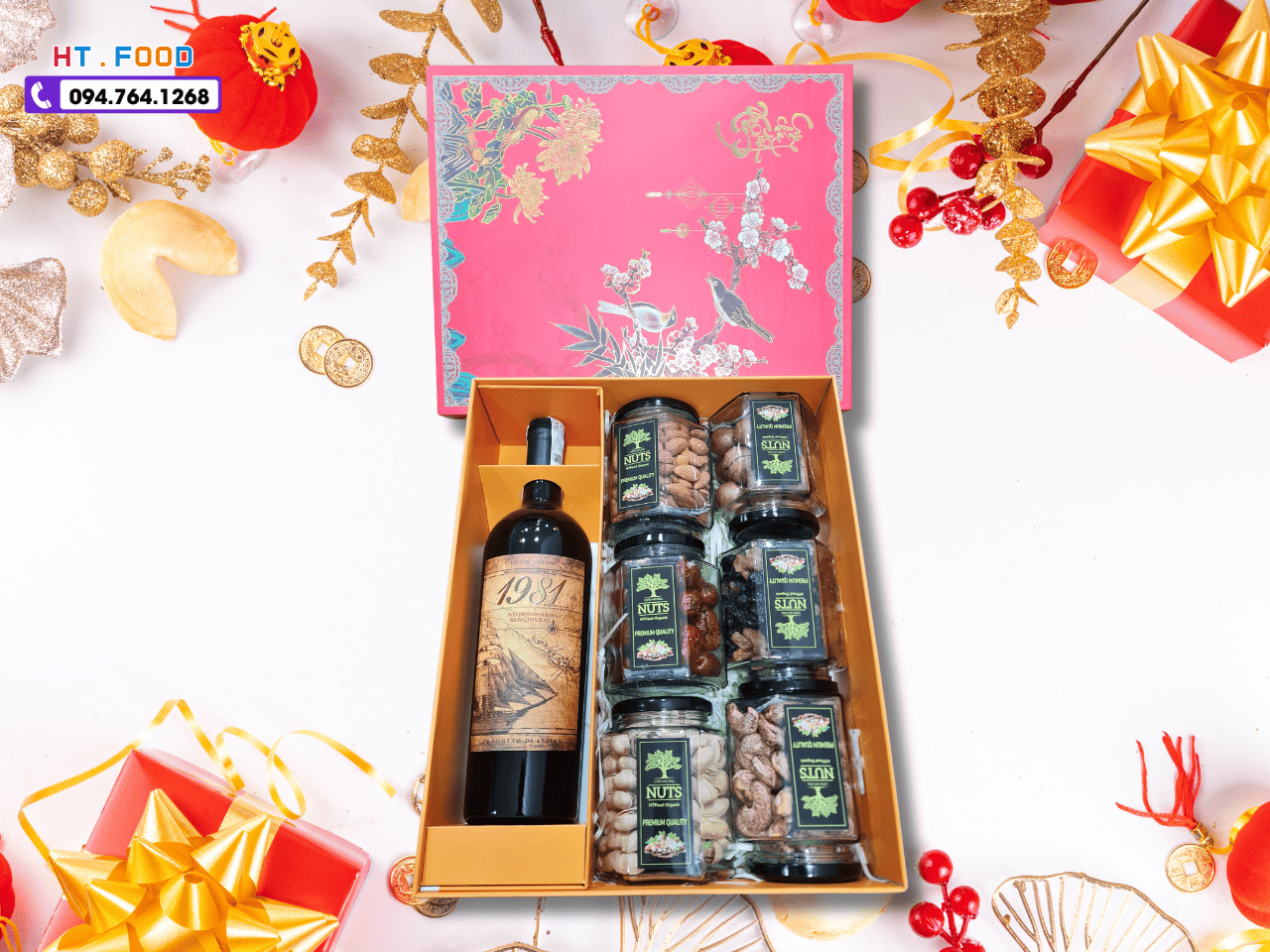 Set qua tet cac loai hat dinh duong