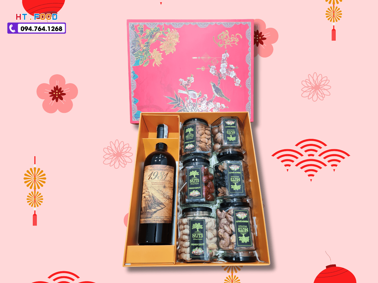 Set qua tet cac loai hat