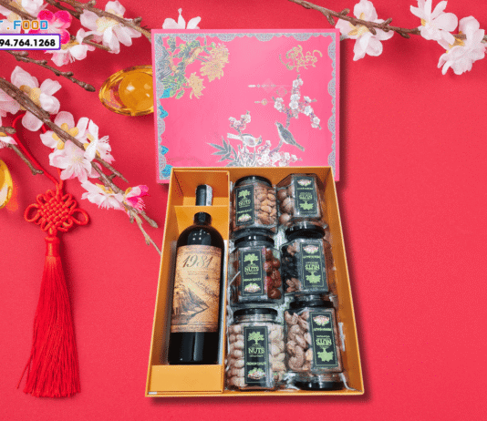 Hộp quà hạt dinh dưỡng Tết tặng sếp Hà Nội – Món quà sức khoẻ! hop qua hat dinh duong tet