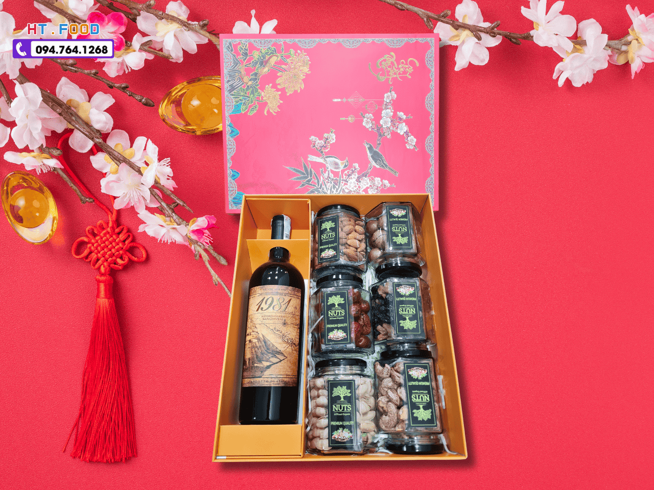 hop qua hat dinh duong tet