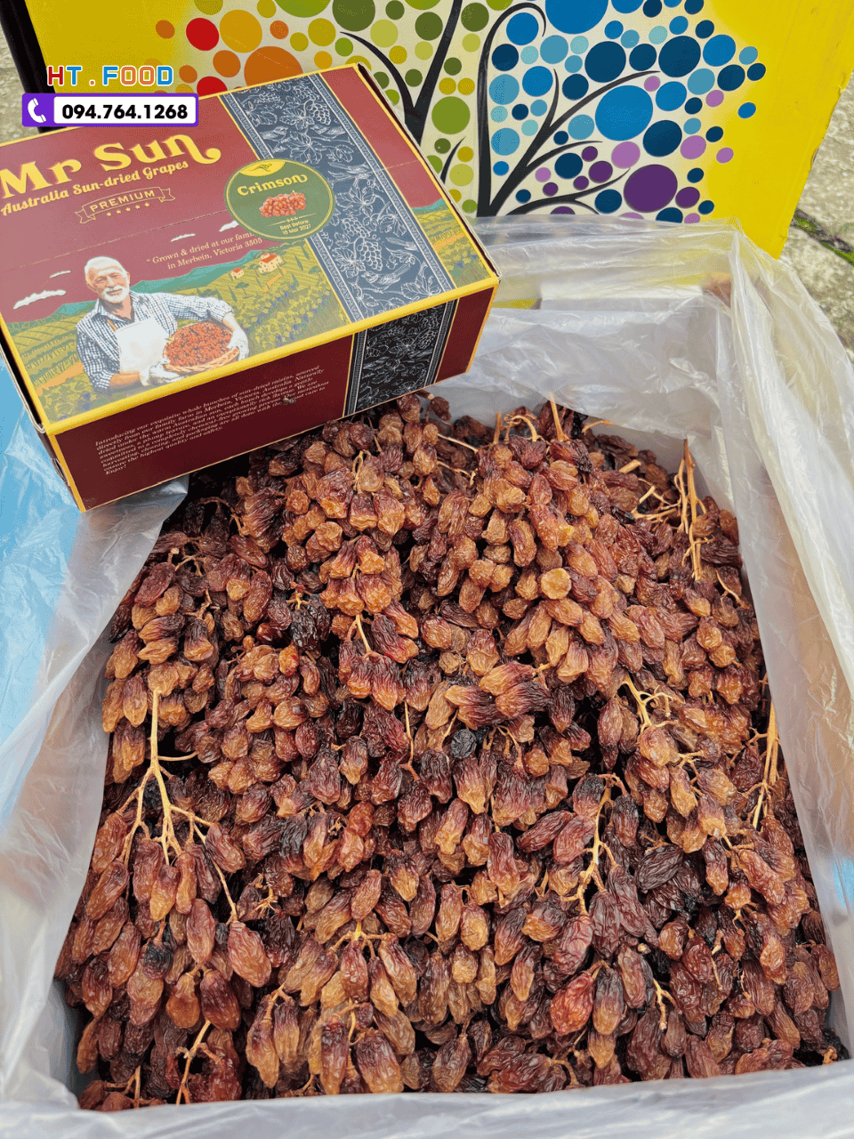 mua nho kho nguyen canh lam qua tet